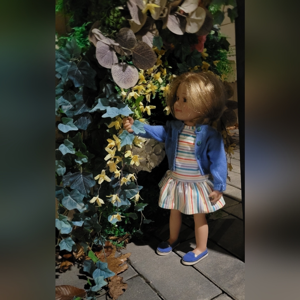 Maplelea Cornflower Sky Doll Outfit, Doll Not Included